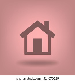 Flat Vector Home Icon