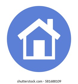 Flat Vector Home Icon