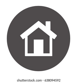 Flat Vector Home Icon