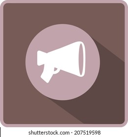 Flat Vector Horn Icon