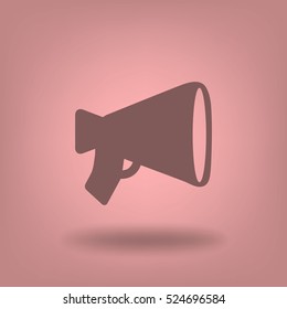 Flat Vector Horn Icon