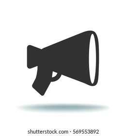 Flat Vector Horn Icon
