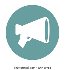 Flat Vector Horn Icon