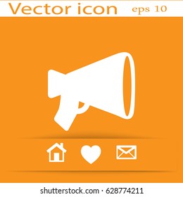 Flat Vector Horn Icon