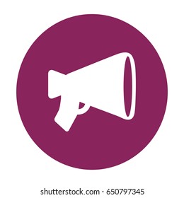 Flat Vector Horn Icon