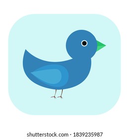 Flat Vector Icon for Bird EPS10.eps