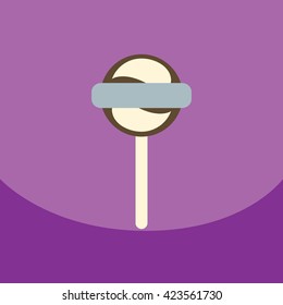 flat vector icon design collection bonbon candy 