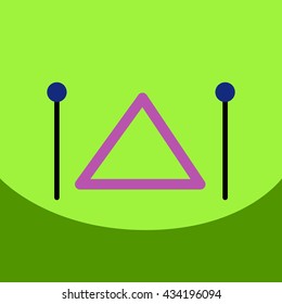 flat vector icon design collection  musical instrument