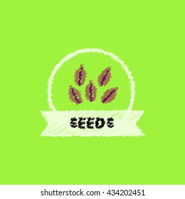 flat vector icon design collection Kitchenware seasoning seeds