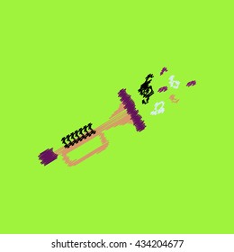 flat vector icon design collection  musical instrument