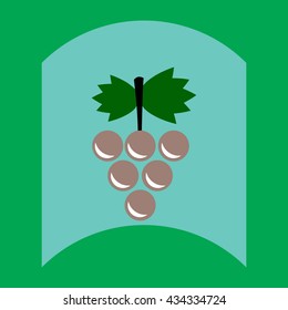 flat vector icon design collection delicious fruit
