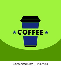  flat vector icon design collection  coffee to go