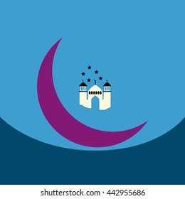 flat vector icon design collection  ramadan festival