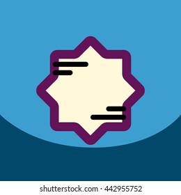 flat vector icon design collection  ramadan festival