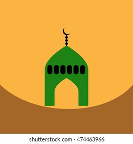 flat vector icon design collection  ramadan festival