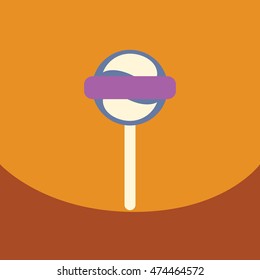 flat vector icon design collection  bonbon candy 