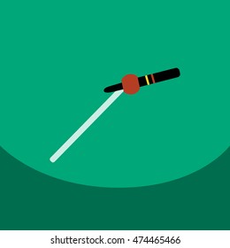 flat vector icon design collection  microphone in flat style