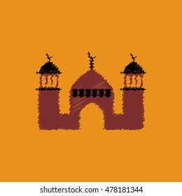flat vector icon design collection ramadan festival