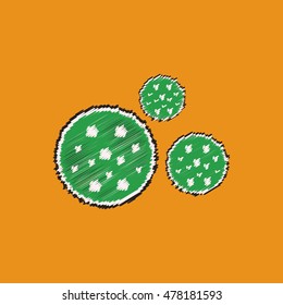 flat vector icon design collection bonbon candy