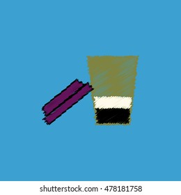 flat vector icon design collection  coffee to go