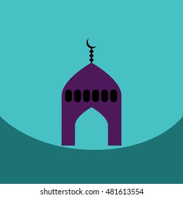 flat vector icon design collection  ramadan festival
