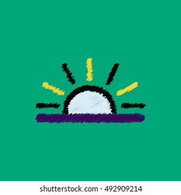 flat vector icon design collection ramadan festival