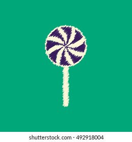 flat vector icon design collection bonbon candy