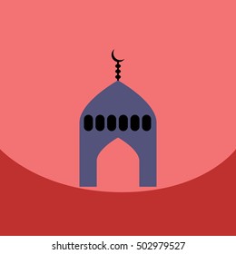 flat vector icon design collection  ramadan festival