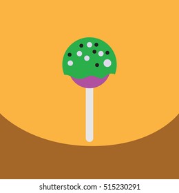 flat vector icon design collection bonbon candy 