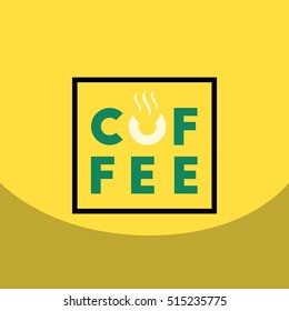  flat vector icon design collection coffee sign