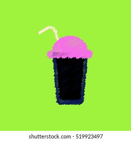  flat vector icon design collection coffee cocktail