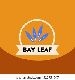flat vector icon design collection Kitchenware seasoning bay leaf