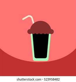  flat vector icon design collection coffee cocktail