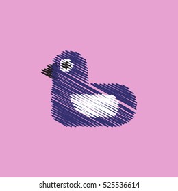 flat vector icon design collection sea gull