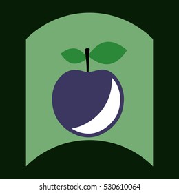flat vector icon design collection delicious fruit