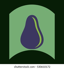 flat vector icon design collection delicious fruit