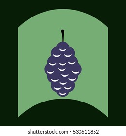 flat vector icon design collection delicious fruit