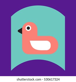 flat vector icon design collection sea gull
