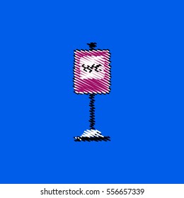 flat vector icon design collection road sign