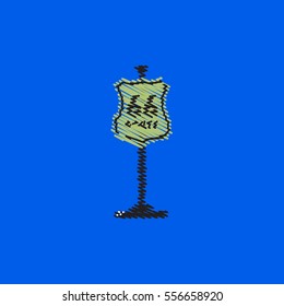 flat vector icon design collection road sign