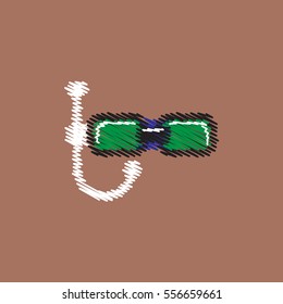 flat vector icon design collection underwater mask