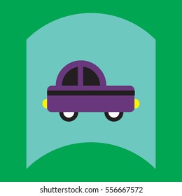 flat vector icon design collection car silhouette