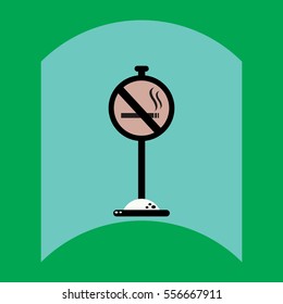 flat vector icon design collection road sign