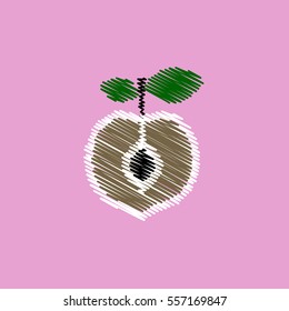 flat vector icon design collection delicious fruit