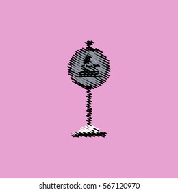 flat vector icon design collection road sign