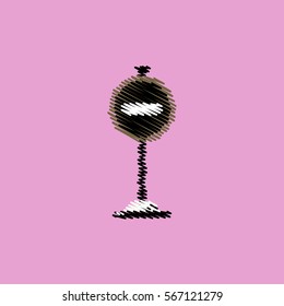 flat vector icon design collection road sign