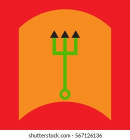 flat vector icon design collection sea hook