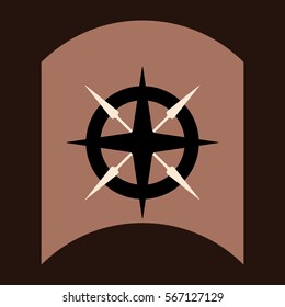 flat vector icon design collection marine wheel