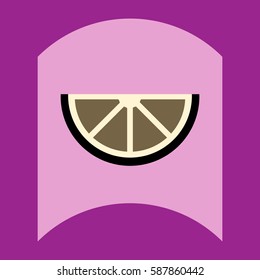 flat vector icon design collection delicious fruit