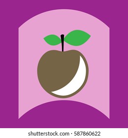 flat vector icon design collection delicious fruit